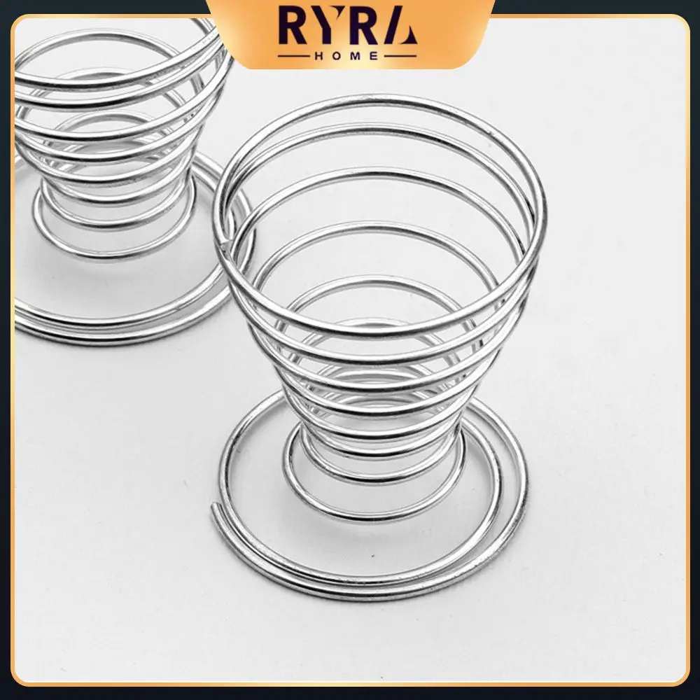 Creative Egg Tray Drying Egg Storage Rack Spring Wire Tray Egg Cup Cooking Tool Stainless Steel Kitchen Breakfast Cooking Tools
Creative Egg Tray Drying Egg Storage Rack Spring Wire Tray Egg Cup Cooking Tool Stainless Steel Kitchen Breakfast Cooking Tools