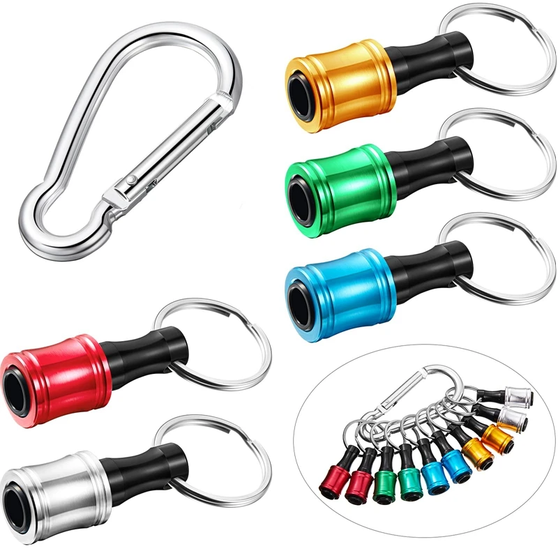 1/4 Inch Hex Shank Keychain, Extension Bar Screwdriver Bits, Holder Socket Adapter Drill Bit, Fast Change Bit Holder
1/4 Inch Hex Shank Keychain, Extension Bar Screwdriver Bits, Holder Socket Adapter Drill Bit, Fast Change Bit Holder