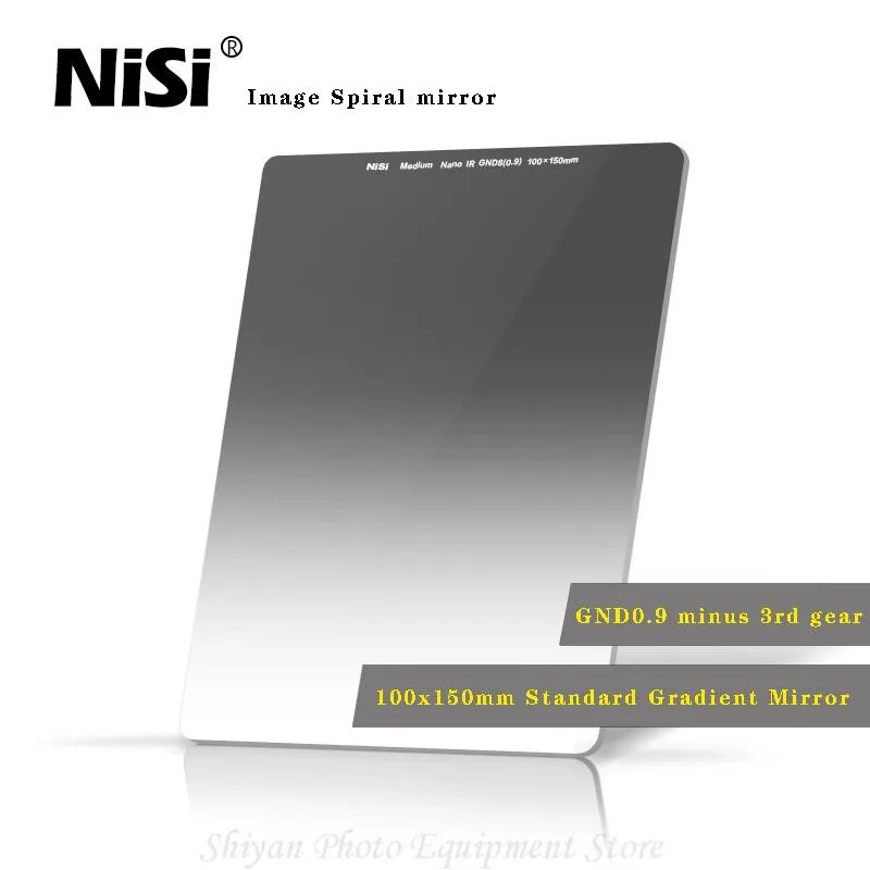 NiSi 100mm GND0.9 Standard Graded Gray Mirror 3rd GND8 Square Filter Insert Filter Set
NiSi 100mm GND0.9 Standard Graded Gray Mirror 3rd GND8 Square Filter Insert Filter Set