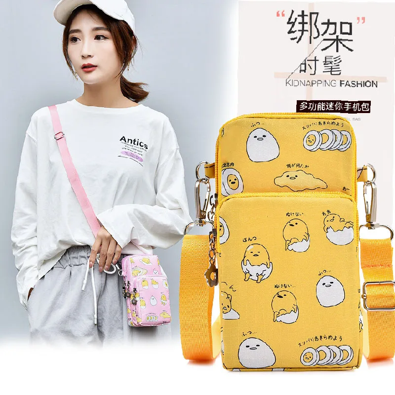 New Sanrio Gudetama Mobile Messenger Bag Anime Cartoon Student Egg Gentleman Cute Mini Small Bag Wrist Coin Purse Holiday Gifts
New Sanrio Gudetama Mobile Messenger Bag Anime Cartoon Student Egg Gentleman Cute Mini Small Bag Wrist Coin Purse Holiday Gifts