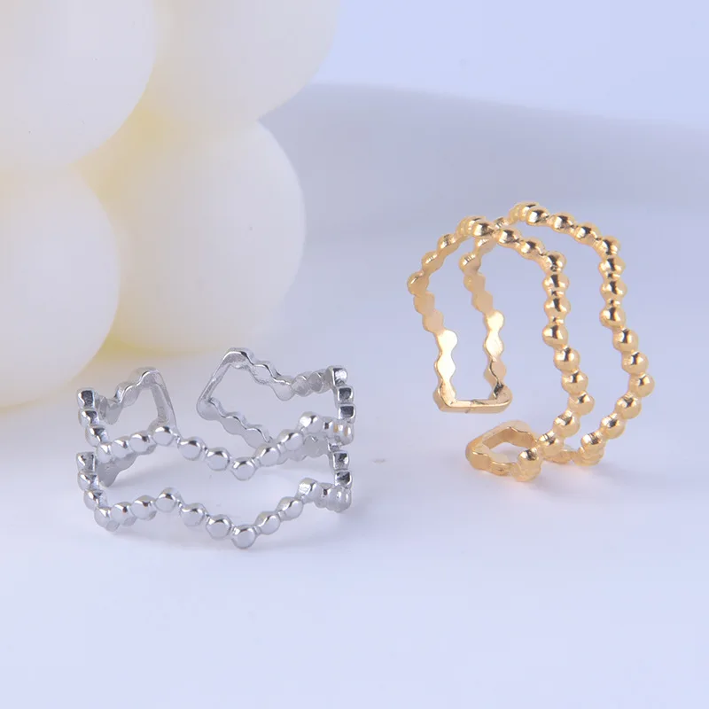 GeometrIc Rings For Women Men Stainless Steel Adjustable Opening Anillos Mujer Couple Birthday Gift Ins Jewelry Envio Gratis
GeometrIc Rings For Women Men Stainless Steel Adjustable Opening Anillos Mujer Couple Birthday Gift Ins Jewelry Envio Gratis