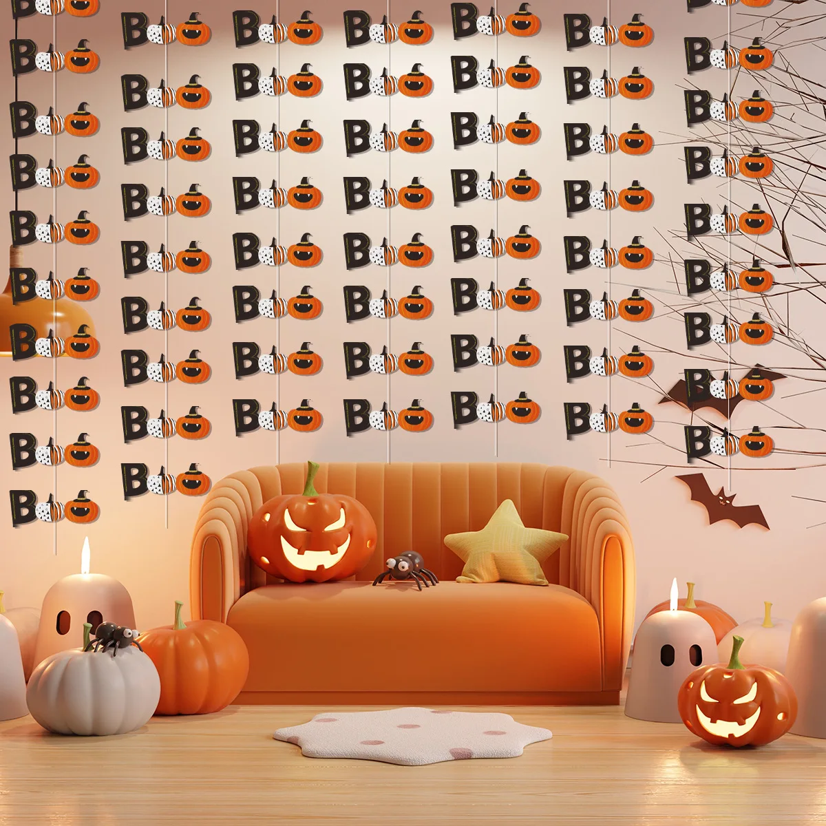 Halloween Party Background Wall Decorative Garlands Skull Withch Hat Pumpkin Eyeball Ghost Festival Party Boo Happy Halloween
Halloween Party Background Wall Decorative Garlands Skull Withch Hat Pumpkin Eyeball Ghost Festival Party Boo Happy Halloween