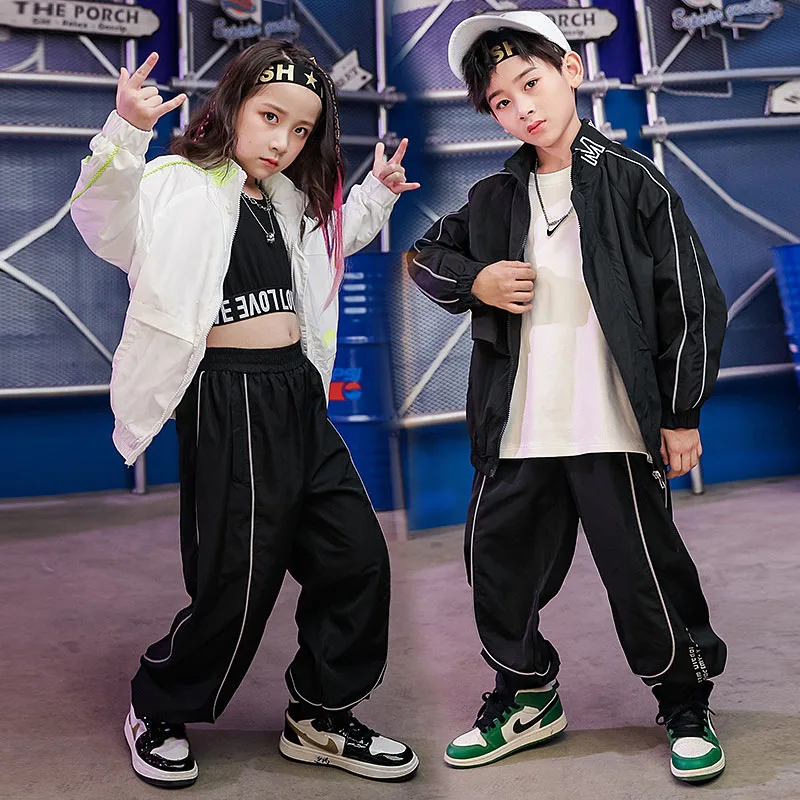 Children Sets Kids Sports Coat Pant Tracksuits Spring Autumn Boys Girls Streetwear Fashion Hip Hop Casual Loose Jacket Pant
Children Sets Kids Sports Coat Pant Tracksuits Spring Autumn Boys Girls Streetwear Fashion Hip Hop Casual Loose Jacket Pant