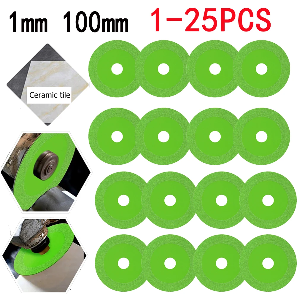 3-25pc Glass Cutting Discs 100mm Ultra-Thin Wine Bottles Grinding Diamond Saw Blade Wheel Ceramic Marble Polishing Cutting Blade
3-25pc Glass Cutting Discs 100mm Ultra-Thin Wine Bottles Grinding Diamond Saw Blade Wheel Ceramic Marble Polishing Cutting Blade