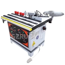 Curved Straight Edge Banding Machine Manual Edge Bander Small Home Decoration Board Woodworking Welting Double Side Gluing 220V