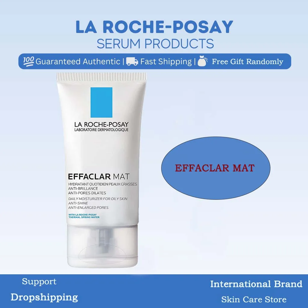 Увлажняющий крем для лица La Roche Posay Effaclar Mat, контроль жирности, подтягивание пор, улучшение текстуры кожи, матовый уход за кожей, 40 г
Увлажняющий крем для лица La Roche Posay Effaclar Mat, контроль жирности, подтягивание пор, улучшение текстуры кожи, матовый уход за кожей, 40 г