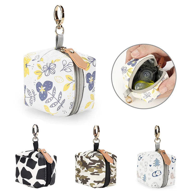 PU Mini Mummy Bag Waterproof Pacifier Bags Outdoor Portable Can Hang Baby Diaper Storage Case Multipurpose Zipper Storage Bag
PU Mini Mummy Bag Waterproof Pacifier Bags Outdoor Portable Can Hang Baby Diaper Storage Case Multipurpose Zipper Storage Bag