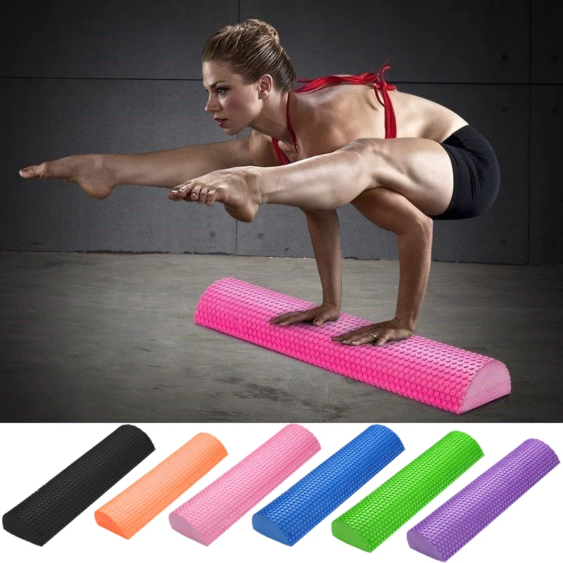Half Round EVA Foam Roller for Yoga Pilates Fitness Equipment Balance Pad Yoga Blocks With Massage Floating Point 30-45cm
Half Round EVA Foam Roller for Yoga Pilates Fitness Equipment Balance Pad Yoga Blocks With Massage Floating Point 30-45cm