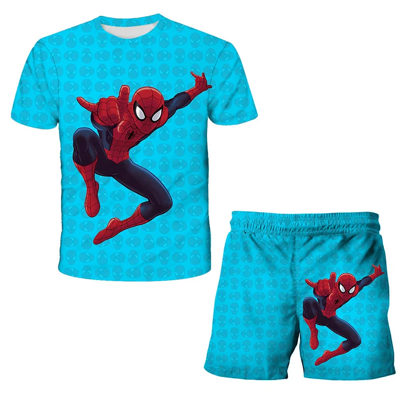 Marvel Kids Top Shorts 2 Pcs Sets Fashion Superhero Hulk Spiderman T-Shirts For Boys Girls Suit Children Cartoon Clothing Set
Marvel Kids Top Shorts 2 Pcs Sets Fashion Superhero Hulk Spiderman T-Shirts For Boys Girls Suit Children Cartoon Clothing Set