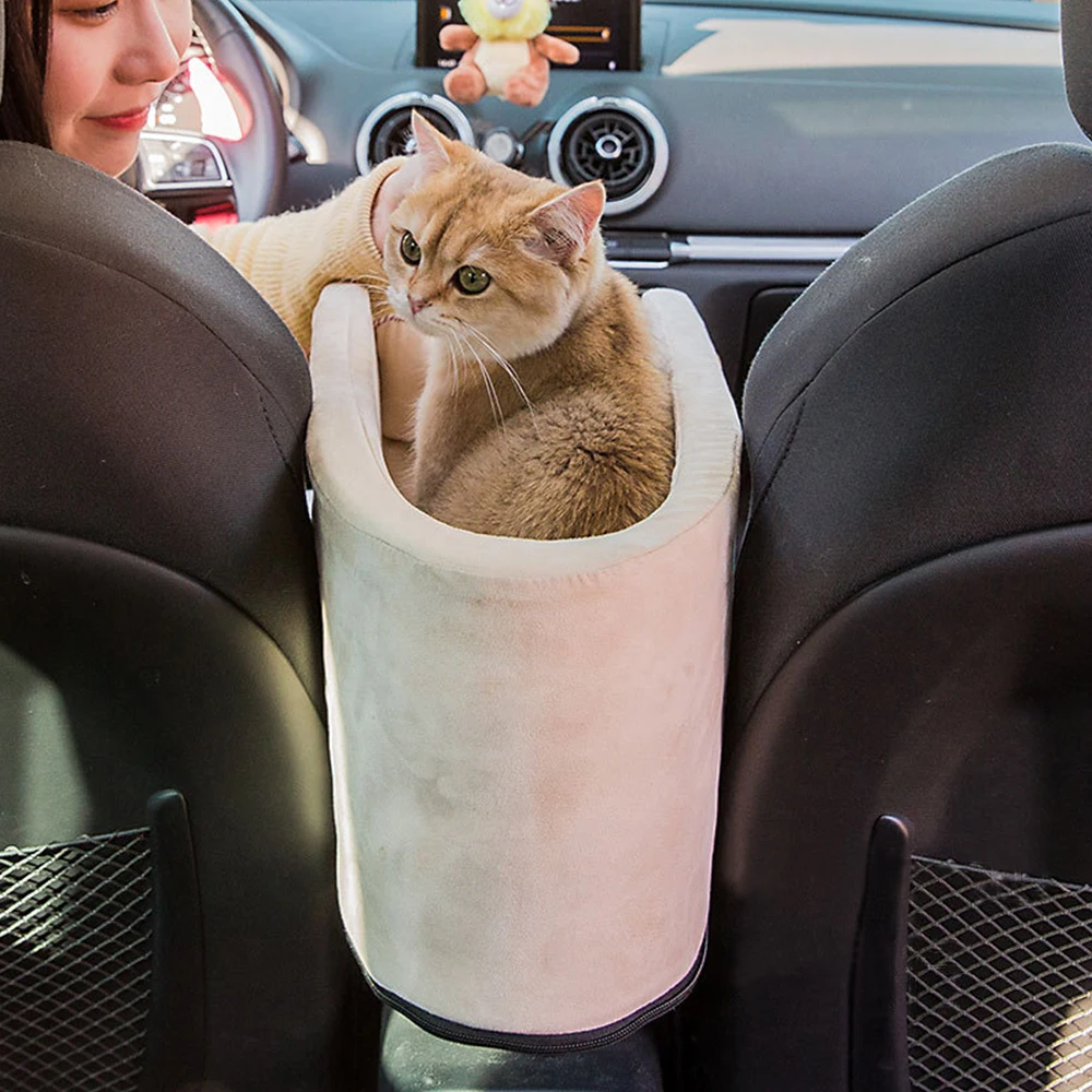 Portable Cat Carrier Bag Car Seat Pet Cat Bed Travel Central Control Non Slip Universal Vehicle Armrest Box Pet Cat Carrier Seat
Portable Cat Carrier Bag Car Seat Pet Cat Bed Travel Central Control Non Slip Universal Vehicle Armrest Box Pet Cat Carrier Seat