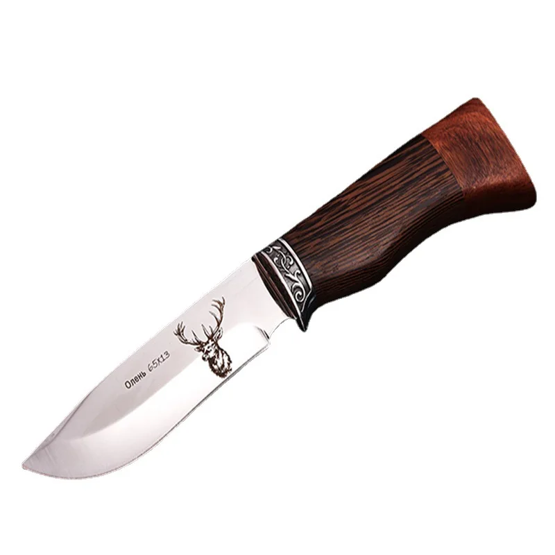 SK192 440C Stainless Steel Boar Pattern Fixed Blade Wenge Handle Hunting Knife Outdoor Survival Knife With Knife Case
SK192 440C Stainless Steel Boar Pattern Fixed Blade Wenge Handle Hunting Knife Outdoor Survival Knife With Knife Case