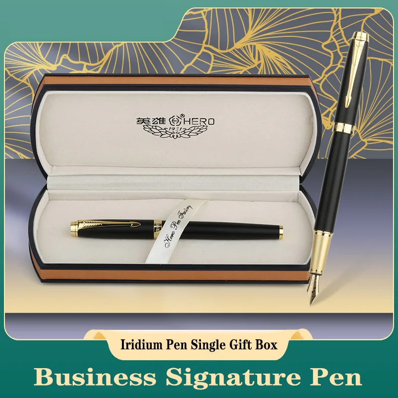 Iridium Pen Single Gift Box Pen Solid Gold Clip Business Signature Pen Office Gift Pen
Iridium Pen Single Gift Box Pen Solid Gold Clip Business Signature Pen Office Gift Pen