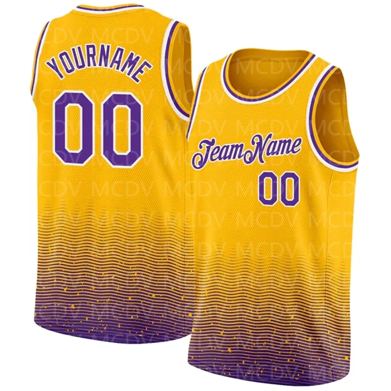 Custom Gold Purple-White Fade Fashion Authentic City Edition 3D Print Team Name Number Vest Game Practice Clothes Adult/Youth
Custom Gold Purple-White Fade Fashion Authentic City Edition 3D Print Team Name Number Vest Game Practice Clothes Adult/Youth