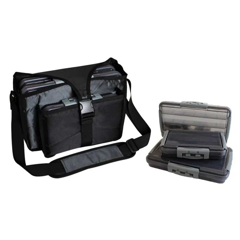 Fishing Bag Accessories Shoulder Portable Lure Fishing Tackle Gear Accessories with Silicone Fishing Lures Case Box Accessories
Fishing Bag Accessories Shoulder Portable Lure Fishing Tackle Gear Accessories with Silicone Fishing Lures Case Box Accessories