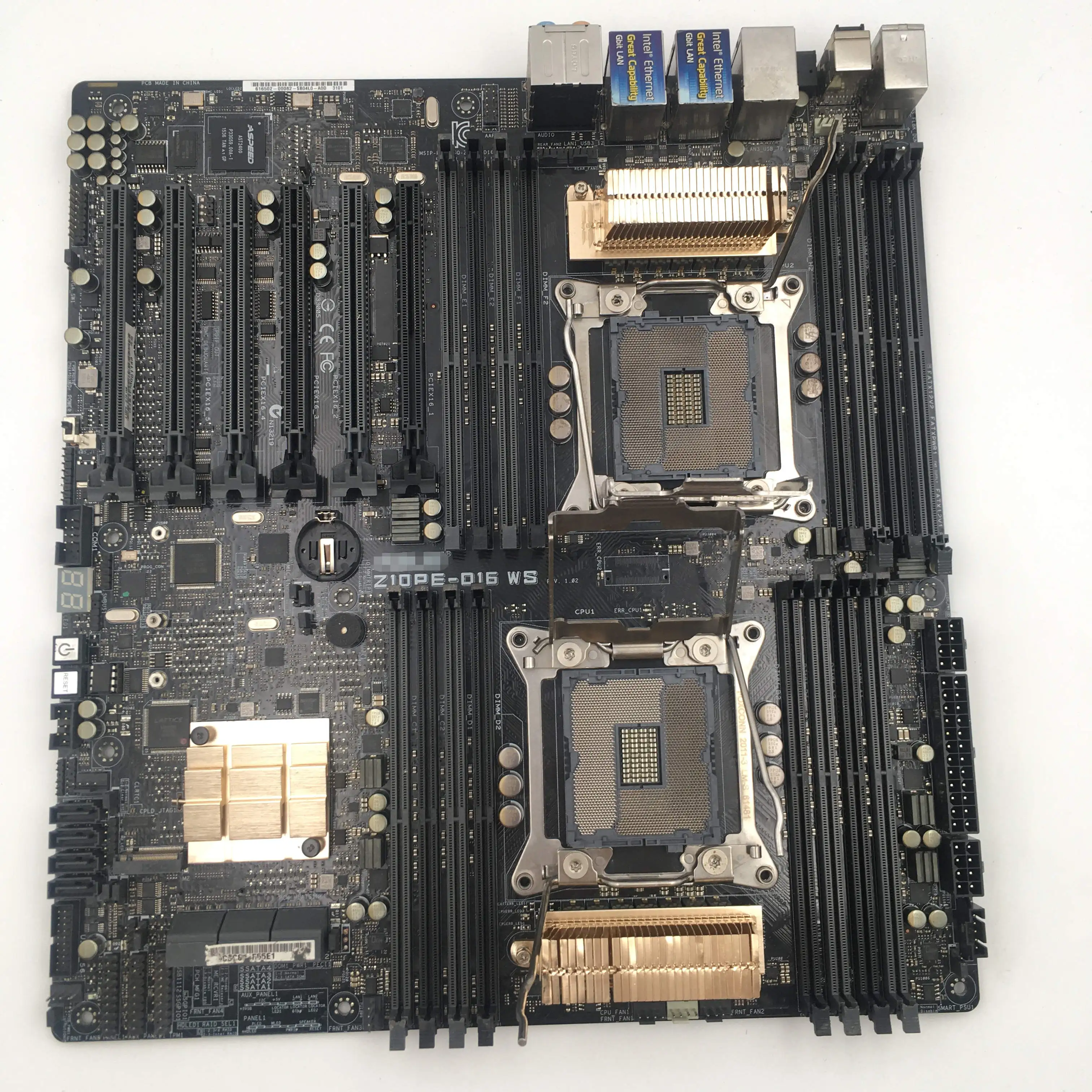 Z10PE-D16 WS Original Motherboard FOR ASUS graphics workstation motherboard Z10PE-D16 WS
Z10PE-D16 WS Original Motherboard FOR ASUS graphics workstation motherboard Z10PE-D16 WS