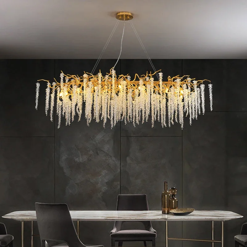 Modern Led Crystal Chandelier Lighting Strip Art Branch Living Room Dining Room Lamp Home Decor Indoor Lighting hanging lamp
Modern Led Crystal Chandelier Lighting Strip Art Branch Living Room Dining Room Lamp Home Decor Indoor Lighting hanging lamp