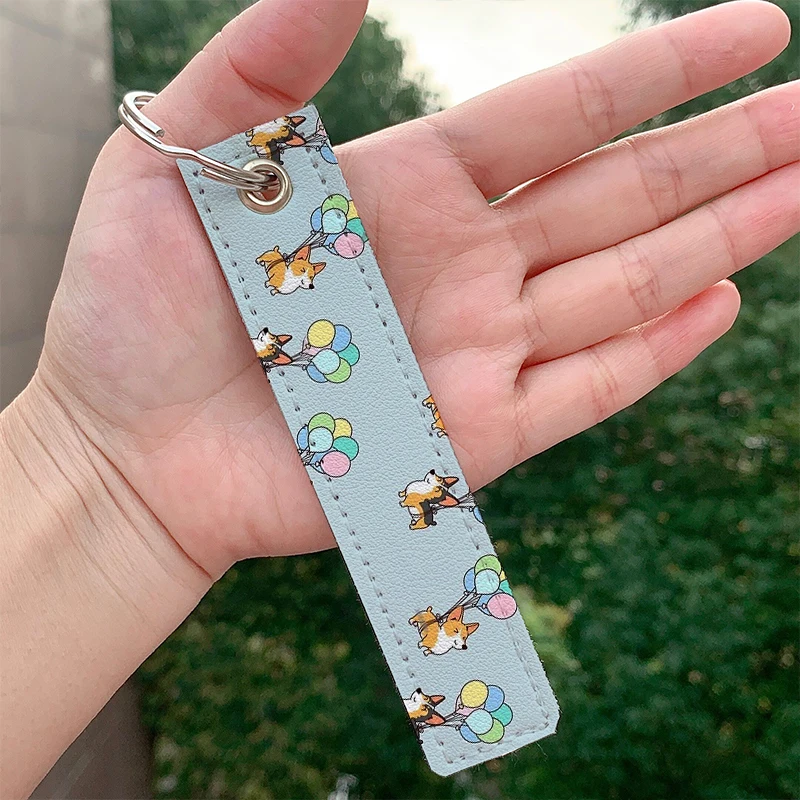 Fashion hi Corgi Balloon leather motorcycle Key chain Strap Key rings Hanging Holder Bag Wallet Trinket Keychain Hanging Bag
Fashion hi Corgi Balloon leather motorcycle Key chain Strap Key rings Hanging Holder Bag Wallet Trinket Keychain Hanging Bag