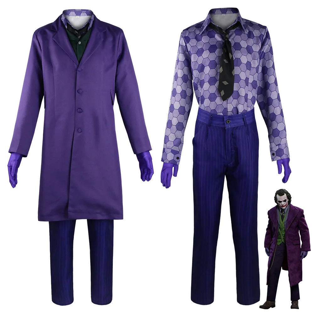 Anime Movie Joker Man's Suit Cosplay Costume Uniform Outfits Vest Gloves Halloween Party Suit Stage Clothes Long Sleeve Shirt
Anime Movie Joker Man's Suit Cosplay Costume Uniform Outfits Vest Gloves Halloween Party Suit Stage Clothes Long Sleeve Shirt