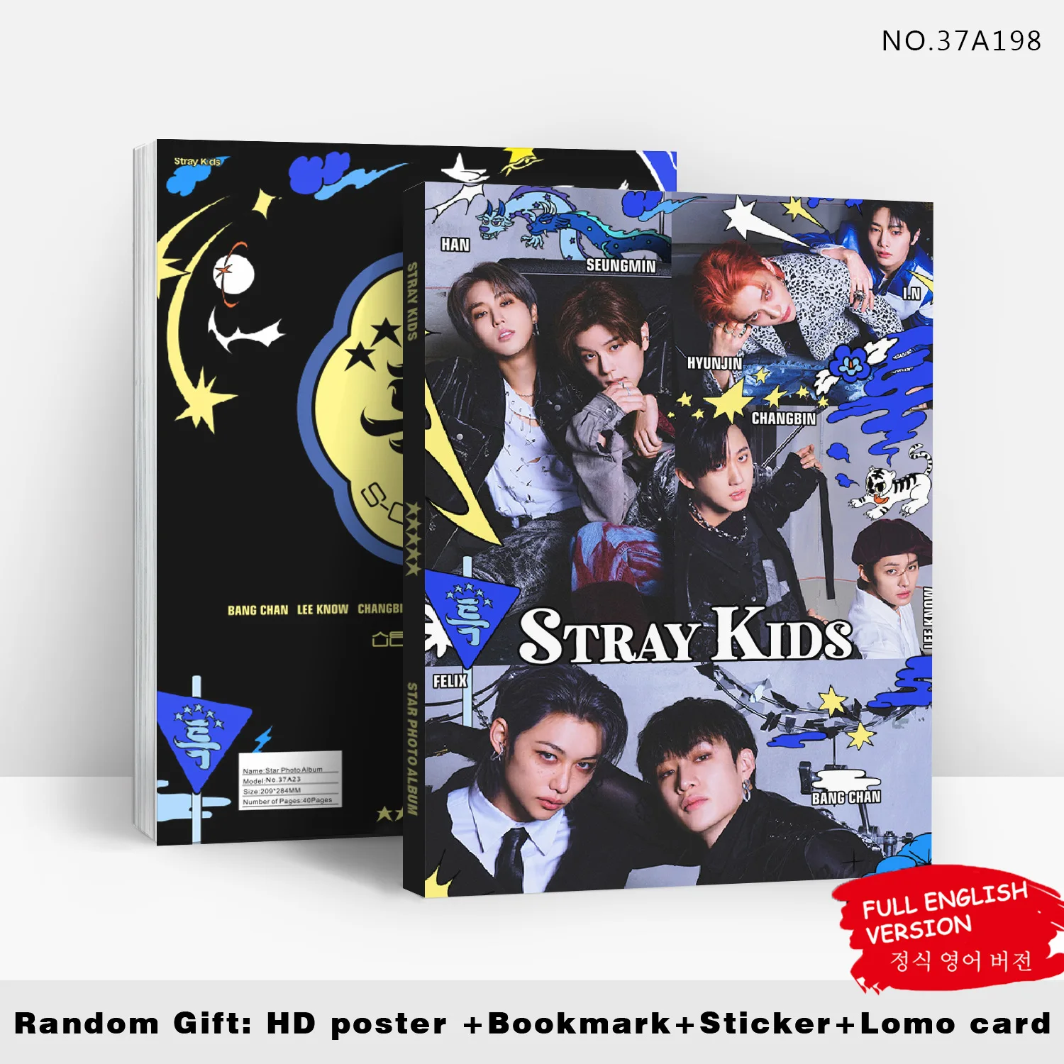 Kpop Stray Kids New Album STAR 5-STAR Album Portrait HD Photo Gallery Sticker Poster Bookmark Collection Card Fans Gifts 
Kpop Stray Kids New Album STAR 5-STAR Album Portrait HD Photo Gallery Sticker Poster Bookmark Collection Card Fans Gifts