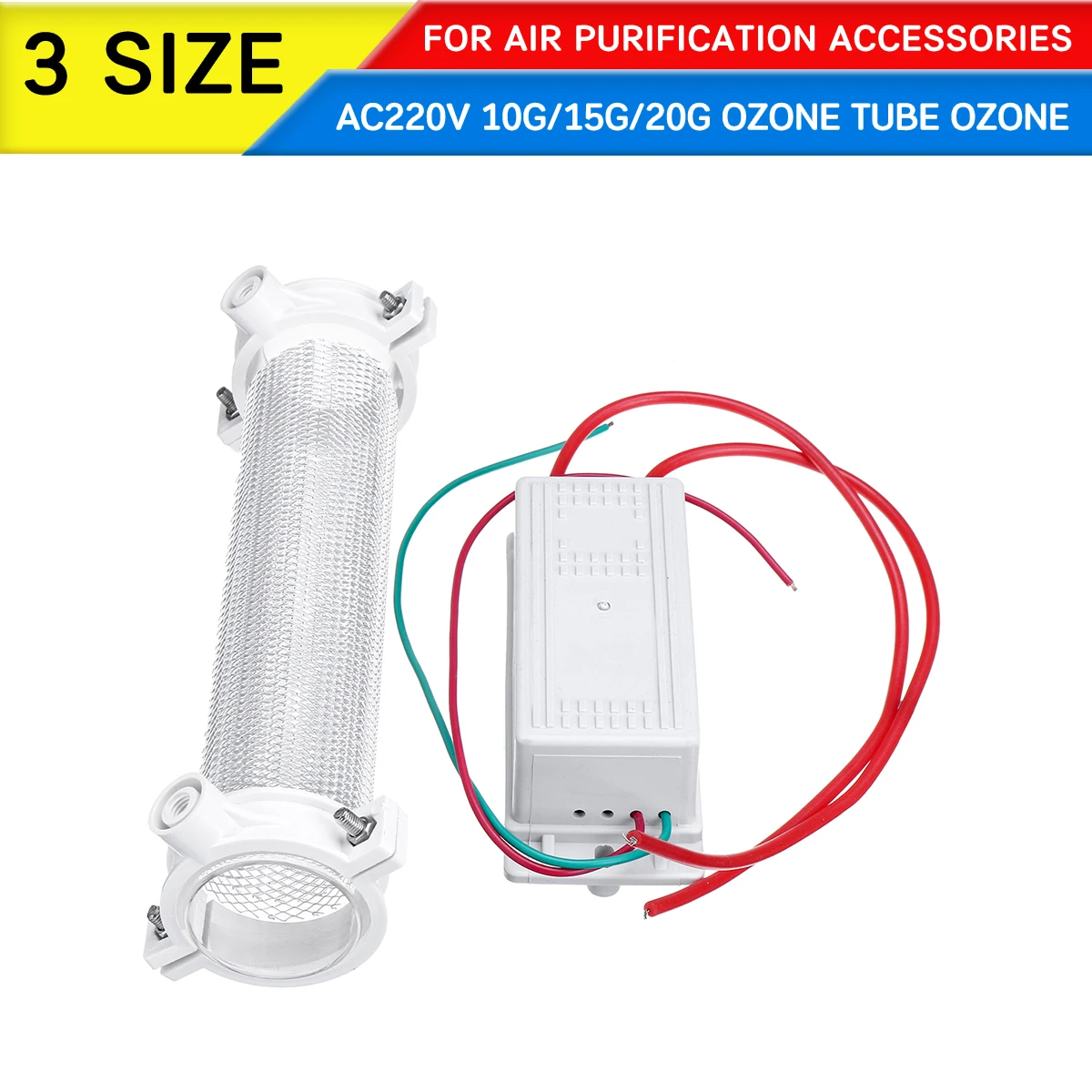 10G/15G/20G Ozone tube ozone for ozone generator Silica Tube Ozone Generator Ozonizer For Air Purification Accessories AC220V
10G/15G/20G Ozone tube ozone for ozone generator Silica Tube Ozone Generator Ozonizer For Air Purification Accessories AC220V