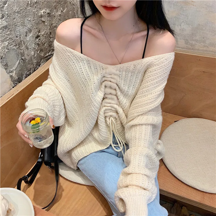 Winter Womens Sweaters Fall 2021 Women Clothing Knitted Loose Sweater Knitting Wool Oversize Pullover Woman Sweaters Girls Thick
Winter Womens Sweaters Fall 2021 Women Clothing Knitted Loose Sweater Knitting Wool Oversize Pullover Woman Sweaters Girls Thick