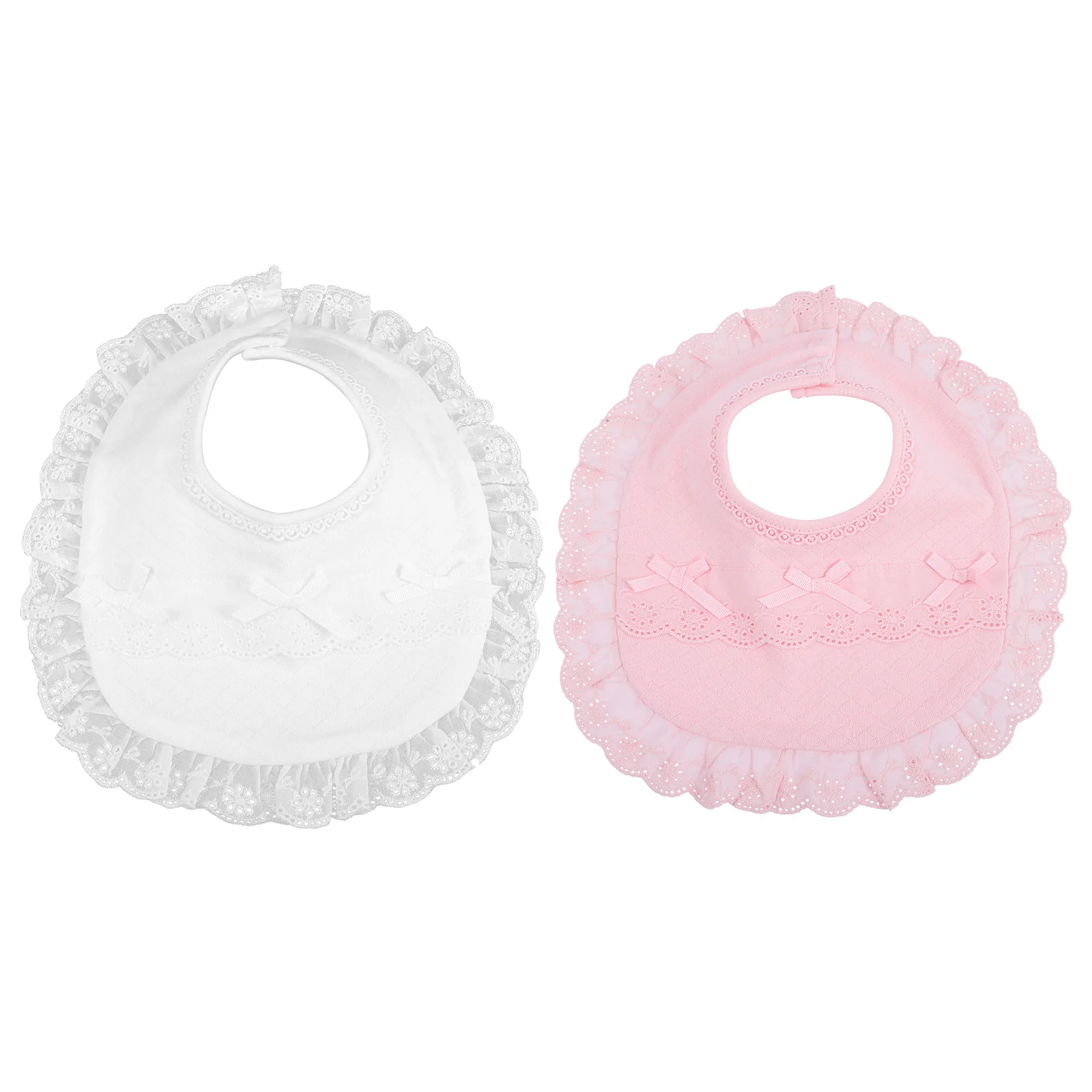 2 Pcs Baby Girl Christening Bib Teething Cotton Bibs Bandana Toddler Breathable Newborn Comfortable Reusable Infant 
2 Pcs Baby Girl Christening Bib Teething Cotton Bibs Bandana Toddler Breathable Newborn Comfortable Reusable Infant