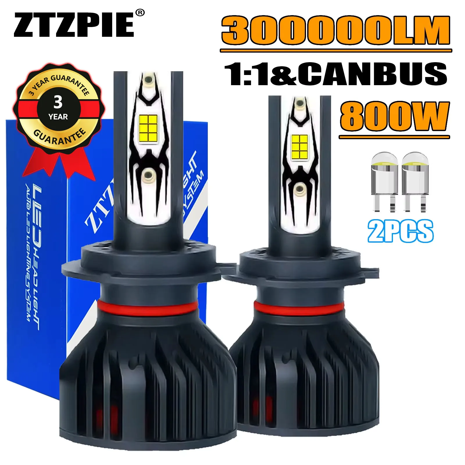 ZTZPIE Auto HB3 HB4 9005 9006 H1 TOP H7 Best LED H4 H11 Лампа Canbus Светодиодная лампа CSP 5575 6000K Автомобильная фара 800 Вт 12 В Свет
ZTZPIE Auto HB3 HB4 9005 9006 H1 TOP H7 Best LED H4 H11 Лампа Canbus Светодиодная лампа CSP 5575 6000K Автомобильная фара 800 Вт 12 В Свет
