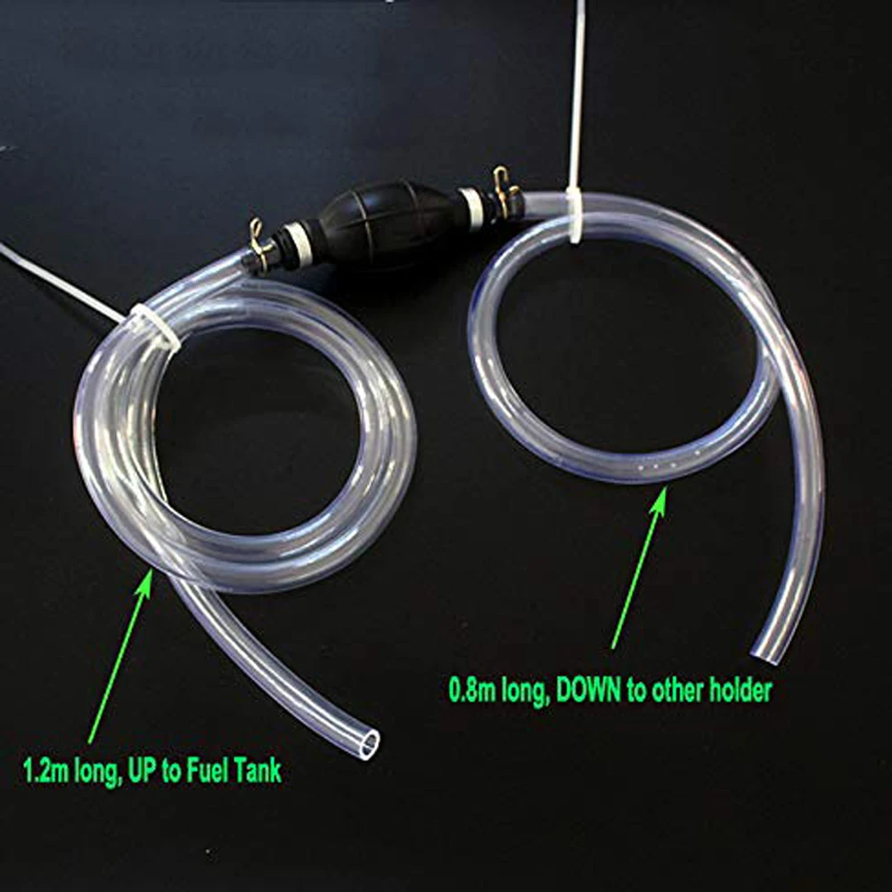 Portable Widely Use Hand Fuel Pump Manual Liquids Transfer Pump Kit with 2 Durable PVC Hoses Great Siphoning Kit for Fish Tank
Portable Widely Use Hand Fuel Pump Manual Liquids Transfer Pump Kit with 2 Durable PVC Hoses Great Siphoning Kit for Fish Tank