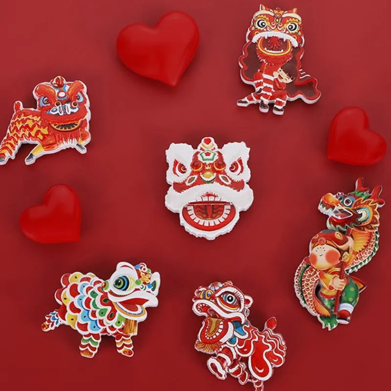 Chinese style creative resin refrigerator stickers cute cartoon magnetic stickers refrigerator stickers magnets home decor
Chinese style creative resin refrigerator stickers cute cartoon magnetic stickers refrigerator stickers magnets home decor