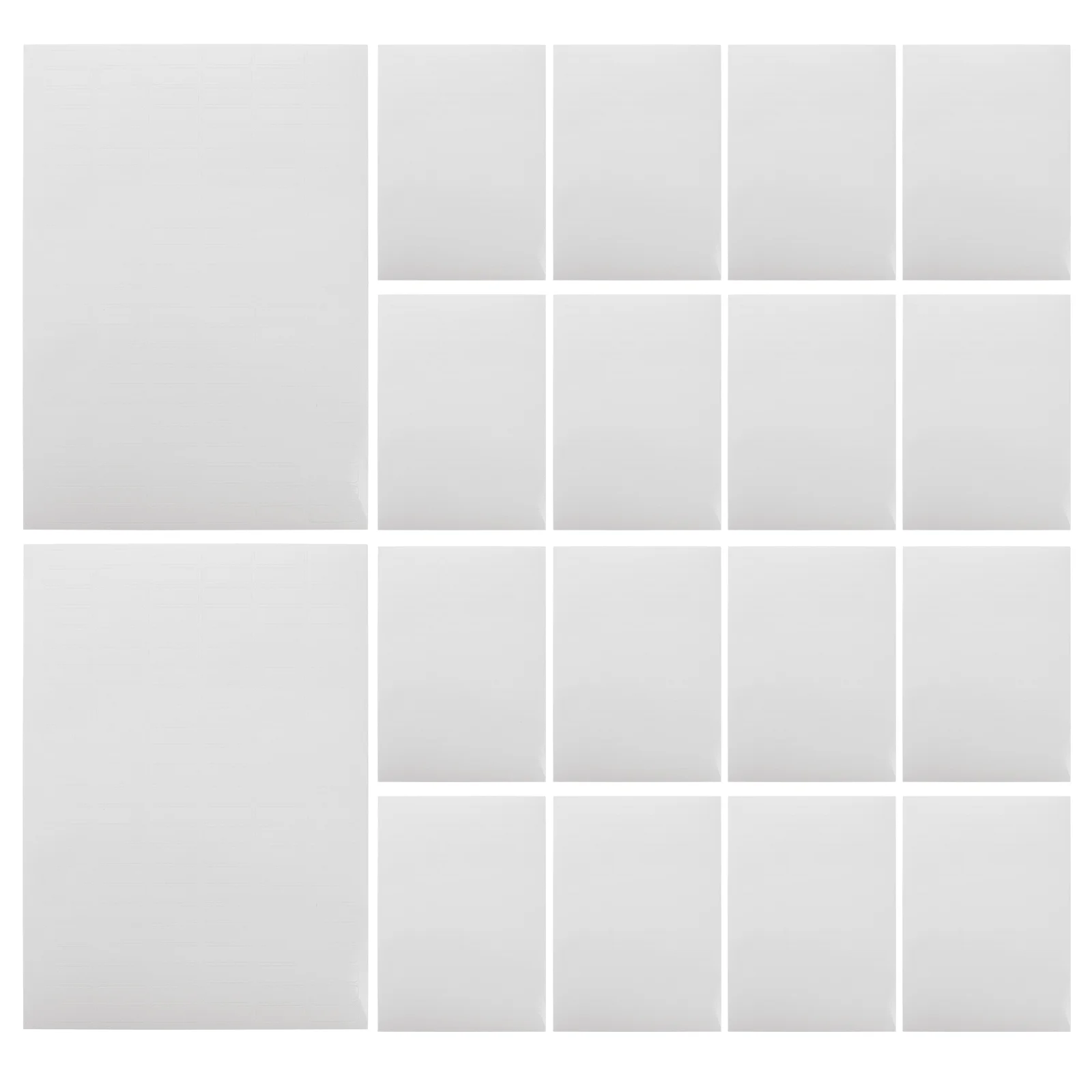 100 Sheets Self-adhesive Printing Paper School Labels Price Tag Sticker Water Proof Printable Stickers Address Blank
100 Sheets Self-adhesive Printing Paper School Labels Price Tag Sticker Water Proof Printable Stickers Address Blank