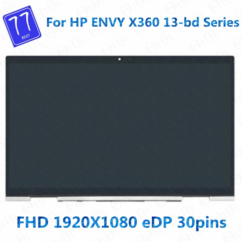 13,3 ''FHD x 30-контактный сенсорный ЖК-экран в сборе для HP ENVY X360 13-bd 13m-bd0033dx 13m-bd0023dx NV133FHM-N5T
13,3 ''FHD x 30-контактный сенсорный ЖК-экран в сборе для HP ENVY X360 13-bd 13m-bd0033dx 13m-bd0023dx NV133FHM-N5T