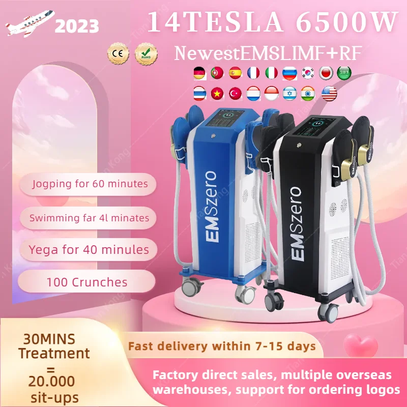2023 New Vertical 6500W 14 Tesla Neo Hi emt EMS Body Muscle Sculpture Stimulating Fat Burning Weight Loss Instrument
2023 New Vertical 6500W 14 Tesla Neo Hi emt EMS Body Muscle Sculpture Stimulating Fat Burning Weight Loss Instrument