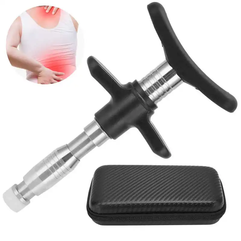 Chiropractic Adjustment Tool Spine Massager Single Head Spine Correction Device Adjust Vertebration Tool Manual Massager Gun Set
Chiropractic Adjustment Tool Spine Massager Single Head Spine Correction Device Adjust Vertebration Tool Manual Massager Gun Set