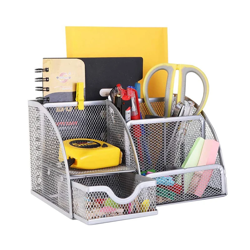 Home Office Wire Storage Supplies Table Desktop Wire Metal Mesh Desk Organizer Storage
Home Office Wire Storage Supplies Table Desktop Wire Metal Mesh Desk Organizer Storage