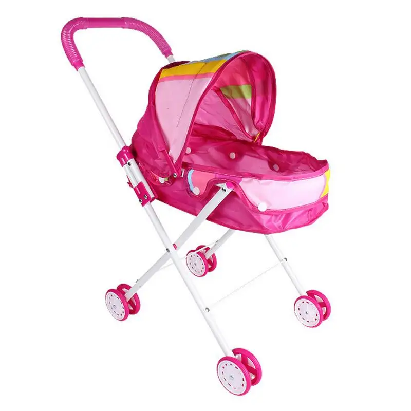 Doll Stroller For Toddlers Foldable Babies Doll Stroller Foldable Doll Pram With Retractable Canopy Babies Doll Accessories Gift
Doll Stroller For Toddlers Foldable Babies Doll Stroller Foldable Doll Pram With Retractable Canopy Babies Doll Accessories Gift