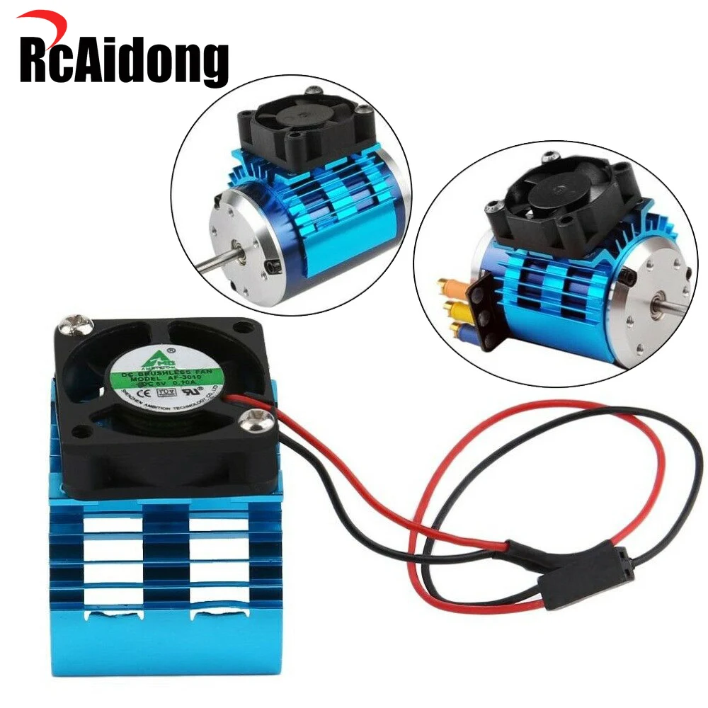 RC 540 3650 Motor Heatsink Cover Cooling Fan for Tamiya TT-02 TT-01 HPI HPS 1/10 Drift Car Upgrades Accessories
RC 540 3650 Motor Heatsink Cover Cooling Fan for Tamiya TT-02 TT-01 HPI HPS 1/10 Drift Car Upgrades Accessories