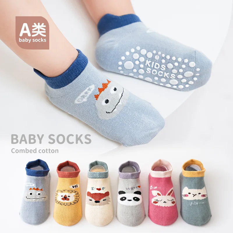 Cartoon Newborn Socks Children's Anti-slip Socks Spring and Autumn Cute Boy Cotton Baby Toddler Socks
Cartoon Newborn Socks Children's Anti-slip Socks Spring and Autumn Cute Boy Cotton Baby Toddler Socks
