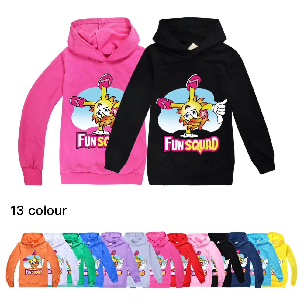 Toddler Girl Fall Clothes Fun Squad Gaming Children's Hoodie Sweatshirt Boys Long Sleeve Tops Kids Hooded Child T Shirt 2-16Y
Toddler Girl Fall Clothes Fun Squad Gaming Children's Hoodie Sweatshirt Boys Long Sleeve Tops Kids Hooded Child T Shirt 2-16Y