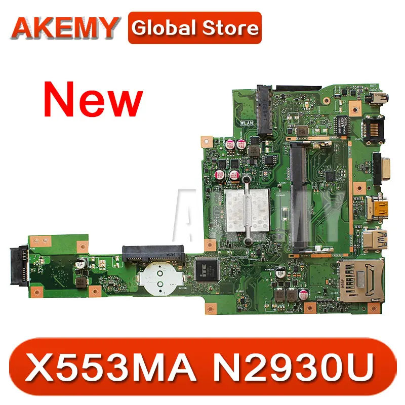 New!AK For ASUS A553M X503M F503M F553M Laptop motherboard X553MA N2930U CPU Mainboard test good
New!AK For ASUS A553M X503M F503M F553M Laptop motherboard X553MA N2930U CPU Mainboard test good