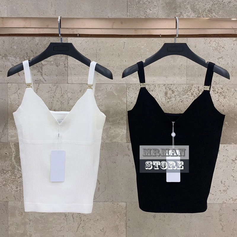 French designer Summer Strap Top Women Sexy deep V-neck vest Camisole Tank Tops Tube Top Crop top Slim Sling Knitted Camis S-L
French designer Summer Strap Top Women Sexy deep V-neck vest Camisole Tank Tops Tube Top Crop top Slim Sling Knitted Camis S-L