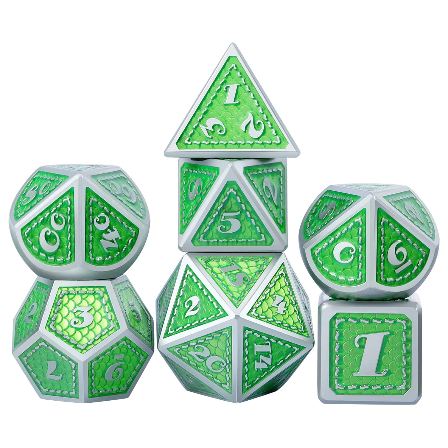 Metal Dice Set Polyhedral Metal Dice Metal DND Dice Set Suitable For Table Games DND Role Playing Game Dice Set
Metal Dice Set Polyhedral Metal Dice Metal DND Dice Set Suitable For Table Games DND Role Playing Game Dice Set