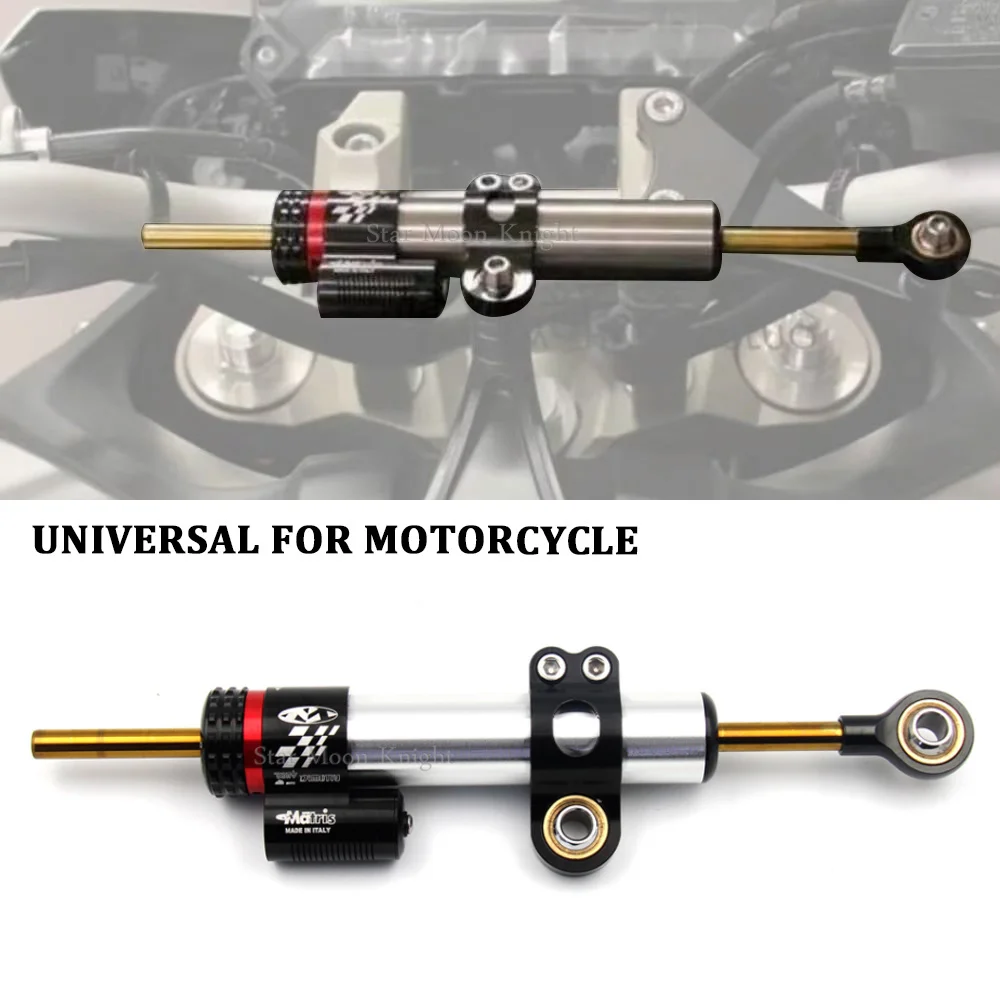 Universal Motorcycle Adjustable Steering Damper Stabilizer For Yamaha MT10 MT 10 MT-10 MT 07 MT-07 MT07 MT09 MT 09 MT-09
Universal Motorcycle Adjustable Steering Damper Stabilizer For Yamaha MT10 MT 10 MT-10 MT 07 MT-07 MT07 MT09 MT 09 MT-09