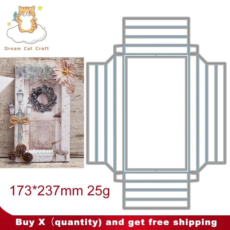 Long Rectangle Photo Frame Scrapbook Die Metal Cutting Dies DIY Paper Card Making Embossing Craft Die Cut Handmade Craft Decor
Long Rectangle Photo Frame Scrapbook Die Metal Cutting Dies DIY Paper Card Making Embossing Craft Die Cut Handmade Craft Decor