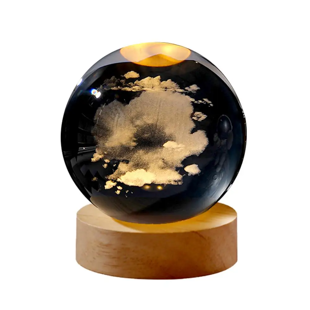 3D Crystal Ball Luminous Night LightTable Lamp USB Luminous Galaxy Carved Crystal Decoration Atmosphere Light Kid Gift Lighting
3D Crystal Ball Luminous Night LightTable Lamp USB Luminous Galaxy Carved Crystal Decoration Atmosphere Light Kid Gift Lighting