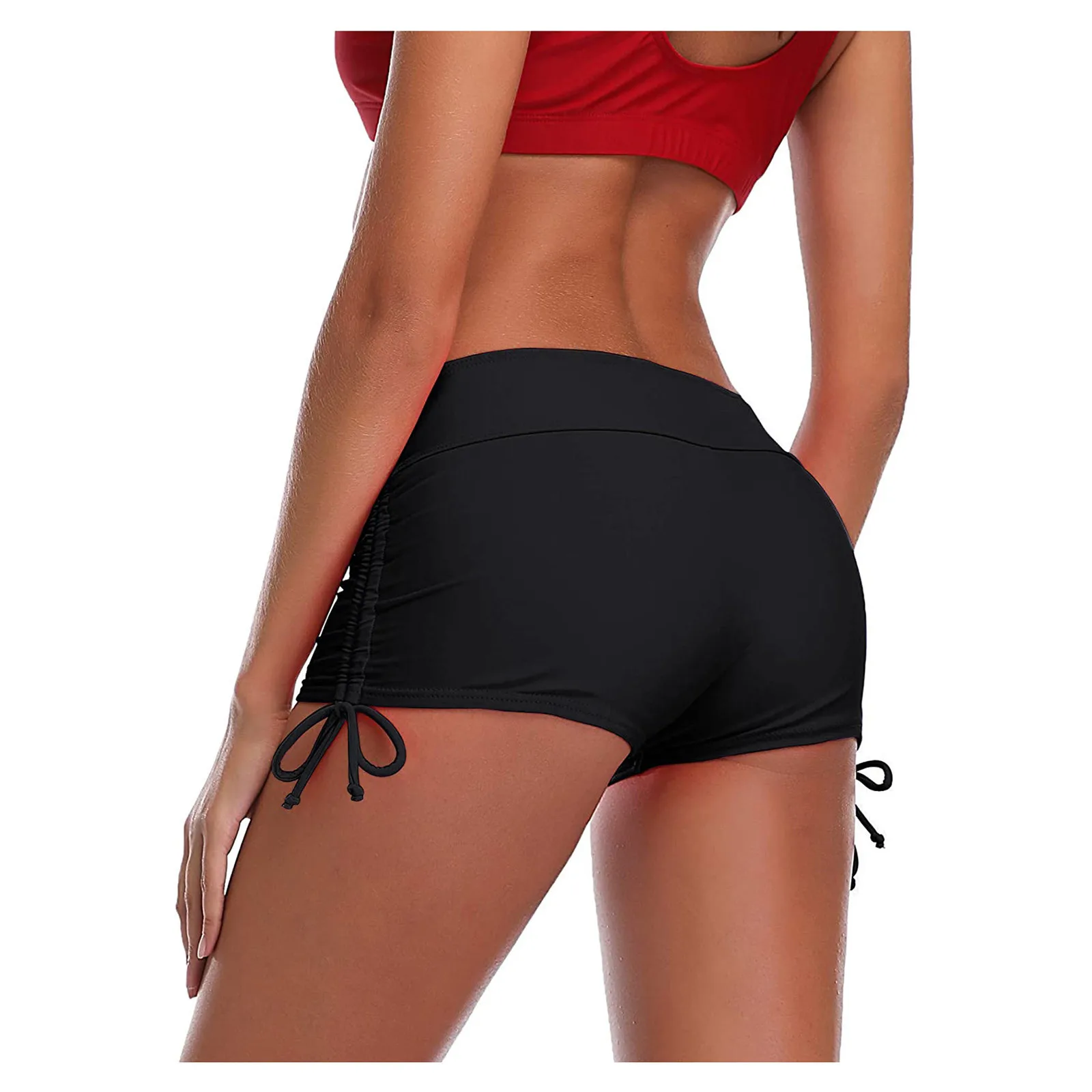 Bandage Adjustable Women Beachwear Shorts Running High Waist Bottoms Ladies Swim Briefs Bottom Comfortable Female Beach Shorts
Bandage Adjustable Women Beachwear Shorts Running High Waist Bottoms Ladies Swim Briefs Bottom Comfortable Female Beach Shorts