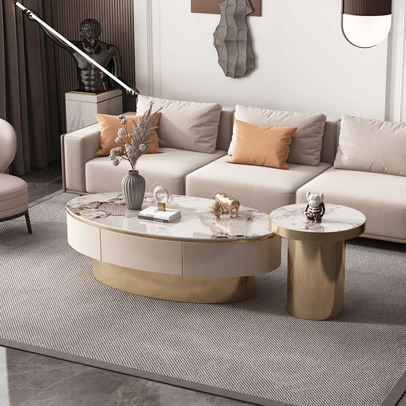 Italian High-Grade Stone Plate Coffee Table Light Luxury Modern Simple Oval TV Cabinet Unit Pandora Living Room Home
Italian High-Grade Stone Plate Coffee Table Light Luxury Modern Simple Oval TV Cabinet Unit Pandora Living Room Home