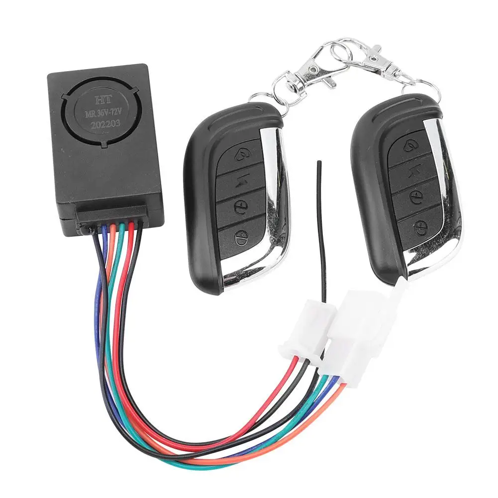 36-72v 125db E-bike Anti-theft Alarm System Smart Home Security Anti Lost Remote Control Detector Alarm For Scooter Bicycle
36-72v 125db E-bike Anti-theft Alarm System Smart Home Security Anti Lost Remote Control Detector Alarm For Scooter Bicycle