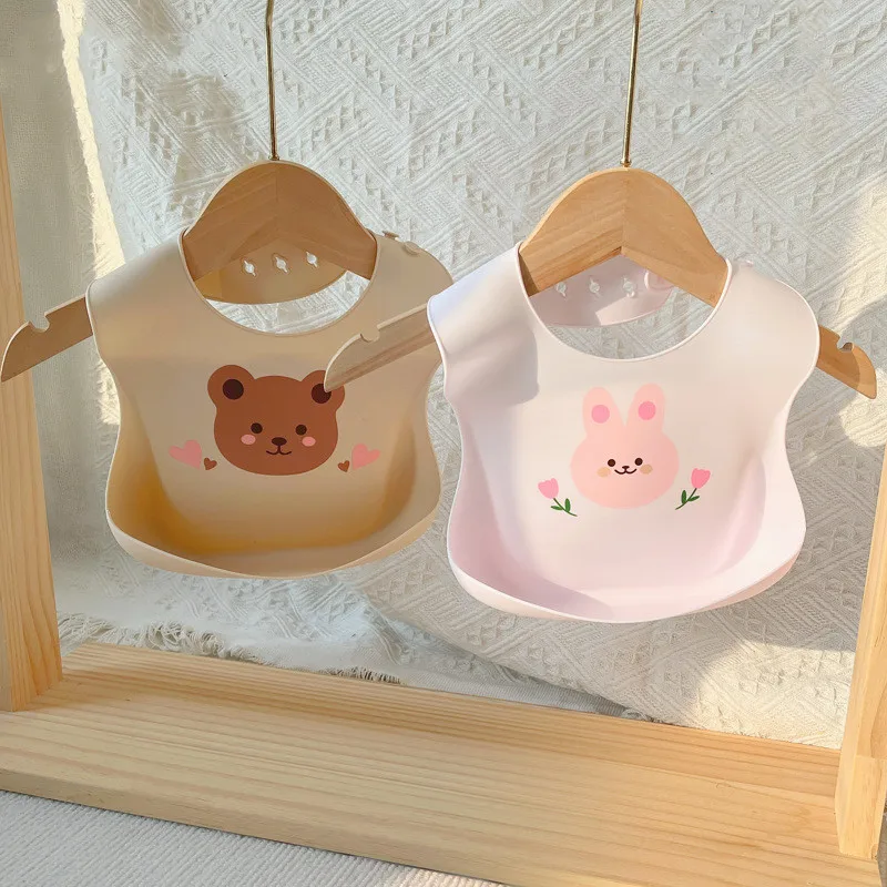 Lovely Cartoon Bear Bunny Waterproof Bibs for Infant Baby Bibs Toddler Boy Girl Food-grade Silicone Feeing Bib Kawaii Baby Stuff
Lovely Cartoon Bear Bunny Waterproof Bibs for Infant Baby Bibs Toddler Boy Girl Food-grade Silicone Feeing Bib Kawaii Baby Stuff