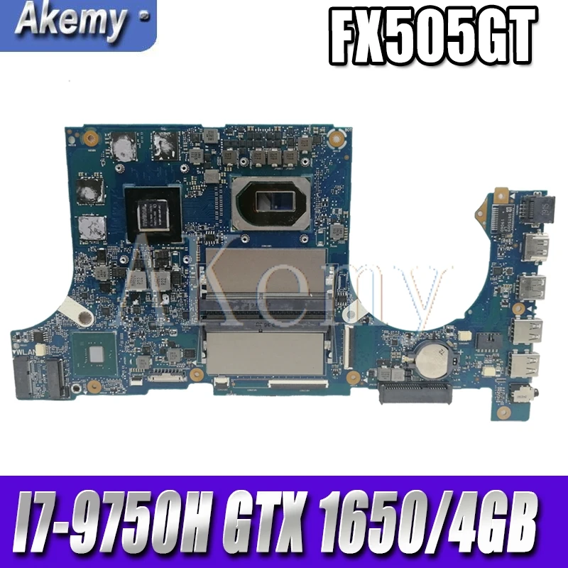Akemy Motherboard For Asus TUF Gaming FX505G FX505GT FX95GT FX95GT9750 Laptop Mainboard I7-9750H GTX 1650/4GB GDDR5
Akemy Motherboard For Asus TUF Gaming FX505G FX505GT FX95GT FX95GT9750 Laptop Mainboard I7-9750H GTX 1650/4GB GDDR5