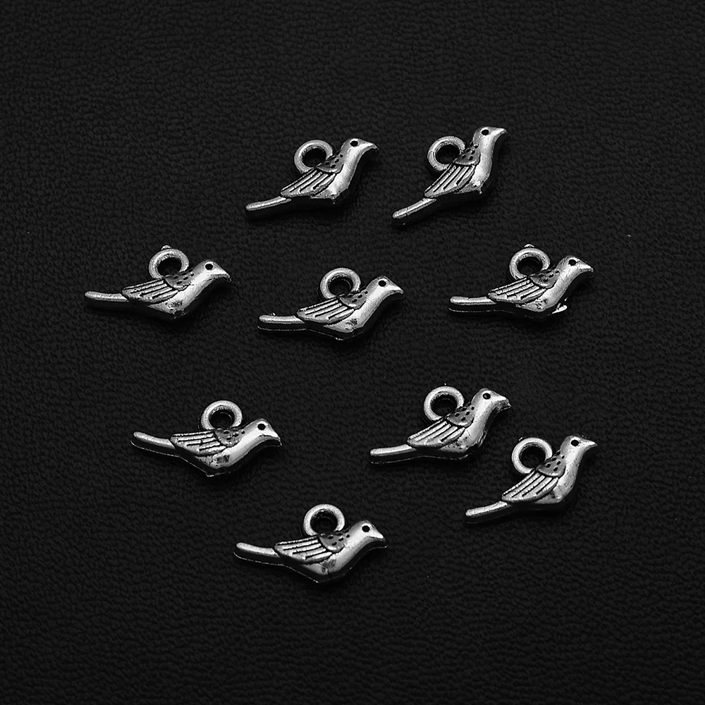 20pcs/Lots 7x13mm Antique Silver Plated Mini Bird Charms Sparrow Pendants For Diy Necklaces Jewelry Making Supplies Accessories
20pcs/Lots 7x13mm Antique Silver Plated Mini Bird Charms Sparrow Pendants For Diy Necklaces Jewelry Making Supplies Accessories